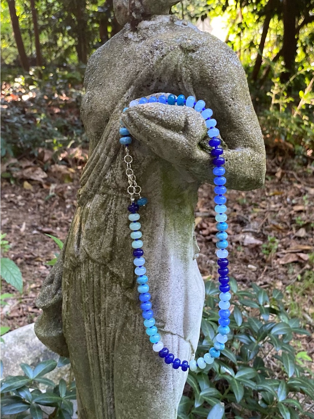 Handmade Stackable Beaded Gemstone Necklaces - Picture 4 of 5